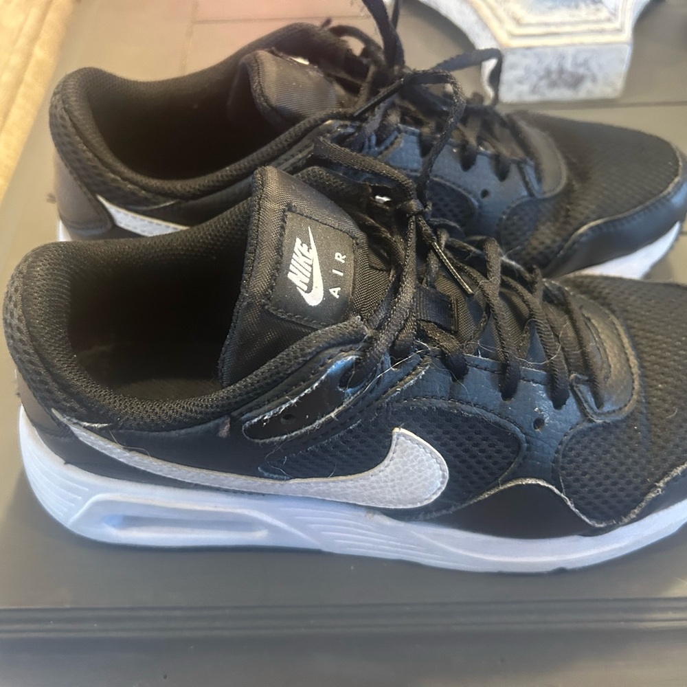 Nike Black and White Sneakers Nike Air